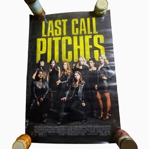 Pitch Perfect 3 2017 Original Advance Movie Poster 27x40 Anna Kendrick D/S